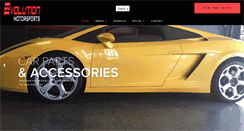 Desktop Screenshot of evolutionmotorsportsla.com